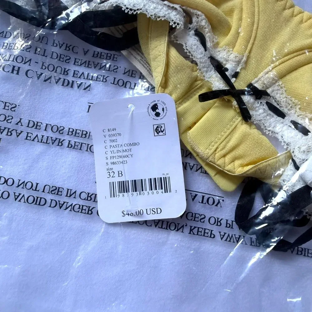 NWT Intimately Free People So Sweet Balconette Bra Size 32B- $48